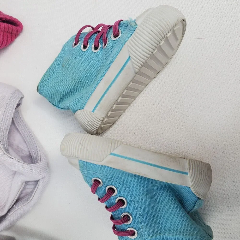 American Girl Clothes Outfit with Ice Skates and Bag